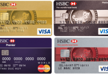 kích hoạt thẻ tín dụng hsbc
