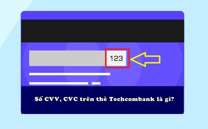 so cvv tren the atm techcombank la gi