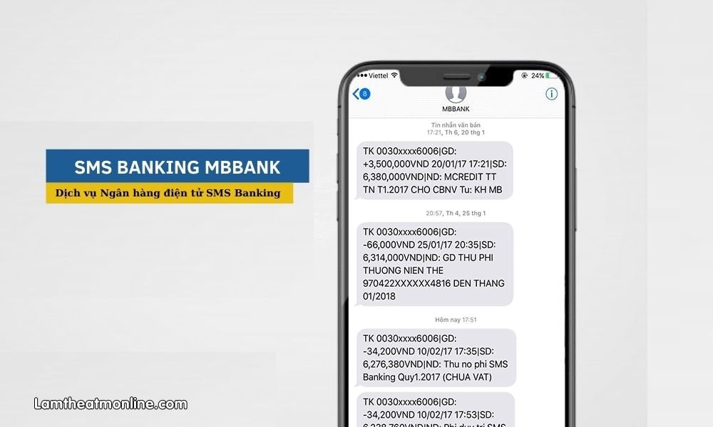 Cach dang ky sms banking mbbank