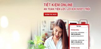 Gửi tiết kiệm online ngân hàng techcombank