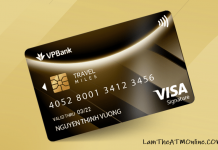 Số tài khoản thẻ tín dụng VPBank