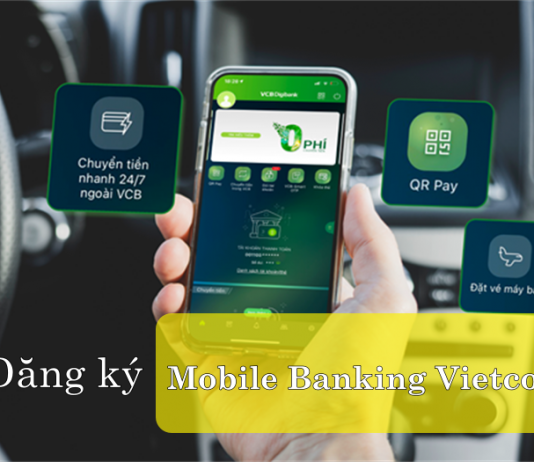 Đăng ký mobile banking vietcombank