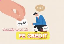 Cách kiểm tra nợ xấu fe credit