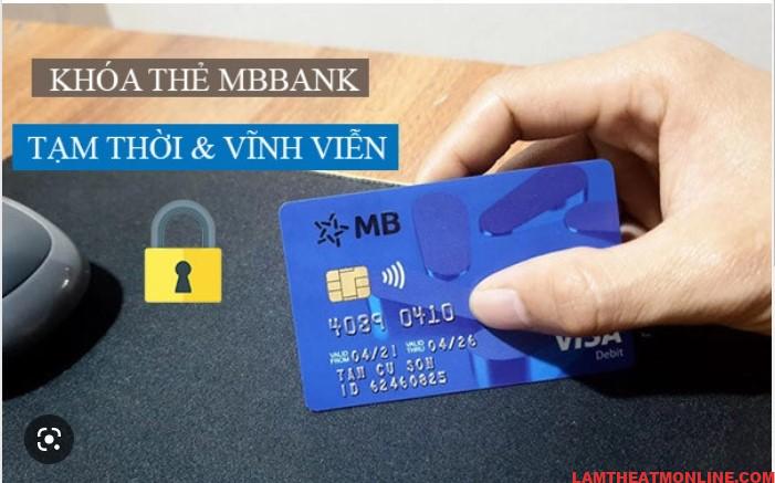 khóa thẻ MBBank
